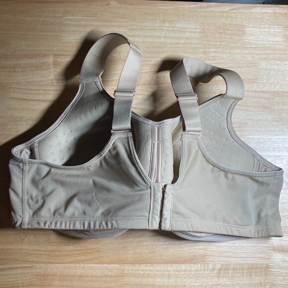 LIVI for Lane Bryant 46DD Max Support Underwire Beige Bra. Pre-Owned - Picture 2 of 12